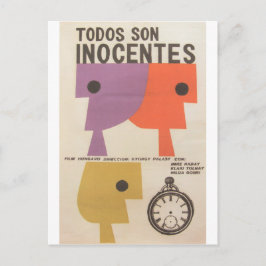 Postal Poster cubano de cine Poster de cine