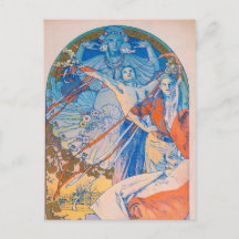 Poster de Alphonse Mucha en el Festival Sokol (192