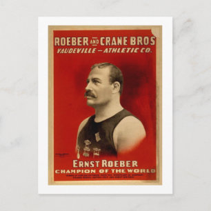 Postal Poster de atletismo