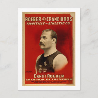 Postal Poster de atletismo