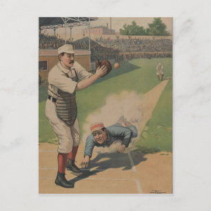 Postal Poster de béisbol