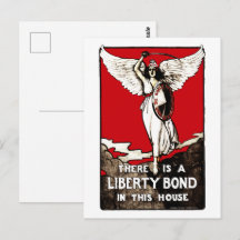 Póster de Bono de Libertad de la Primera Guerra Mu