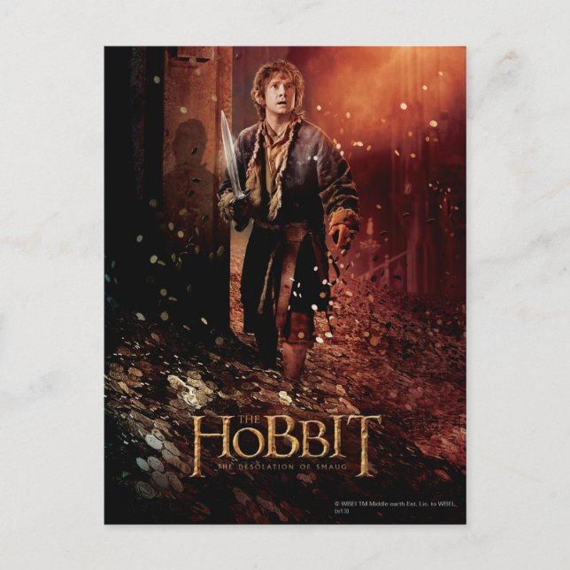Postal POSTER de caracteres BILBO BAGGINS™ 3 (Anverso)