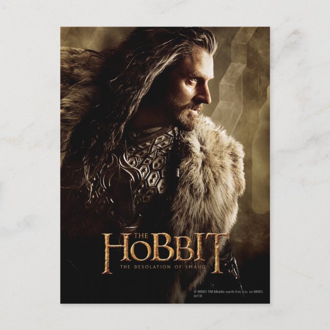 Postal POSTER de caracteres THORIN OAKENSHIELD™ 1 (Anverso)