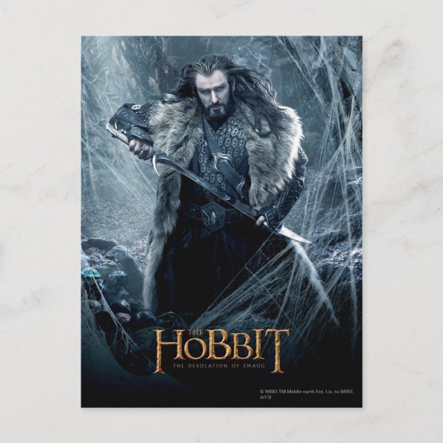 Postal POSTER de caracteres THORIN OAKENSHIELD™ 3 (Anverso)