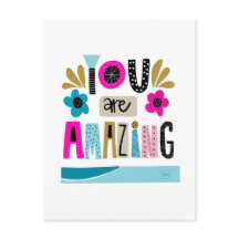 Poster de citas con letras de mano inspirador