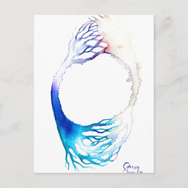 Postal Poster de conexión (Anverso)