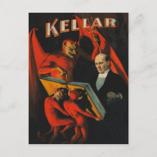 Postal Poster de Harry Kellar