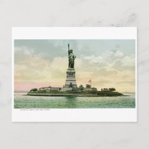 Postal Poster de la "Estatua de la Libertad". Nueva York.
