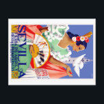 Postal poster de la Feria de Abril de Sevilla 1952<br><div class="desc">Vintage poster clásico de 1952 anunciando el Festival de Sevilla anual que se celebra en la capital andaluza de España cada año.</div>