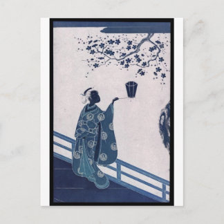 Postal Poster de la pintura japonesa c. finales de los añ