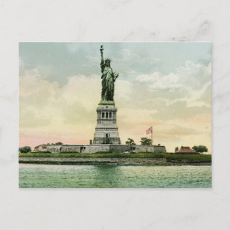Postal Poster de la Vieja "Estatua de la Libertad". Nueva