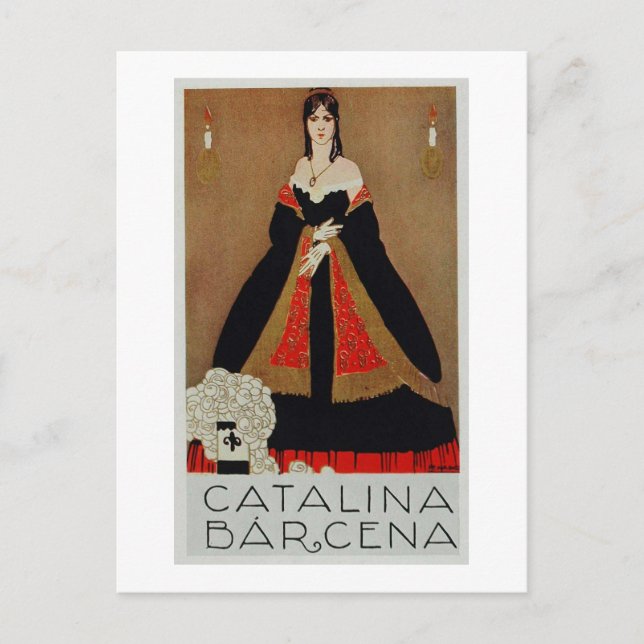 Postal Poster de ópera de Francia (Anverso)