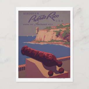 Postal Poster de promoción de viajes 2