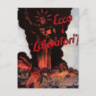 Postal Poster de propaganda
