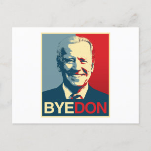 Postal Poster de propaganda - BYE DON