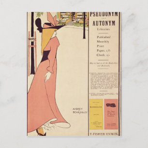 Postal Poster de publicidad para "El libro amarillo"