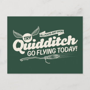 Postal Póster de reclutamiento de QUIDDITCH™