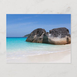 Postal Poster de regalo Similan Beach Andaman Sea Thailan