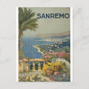 Postal Poster de San Remo 1920