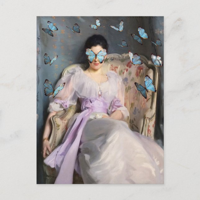 Postal Póster de Sueños de Mariposa II (Anverso)