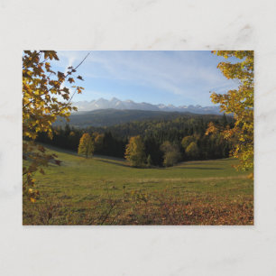Postal Poster de Tatras de otoño