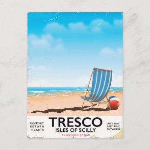 Postal Poster de Tresco Isles de Scilly