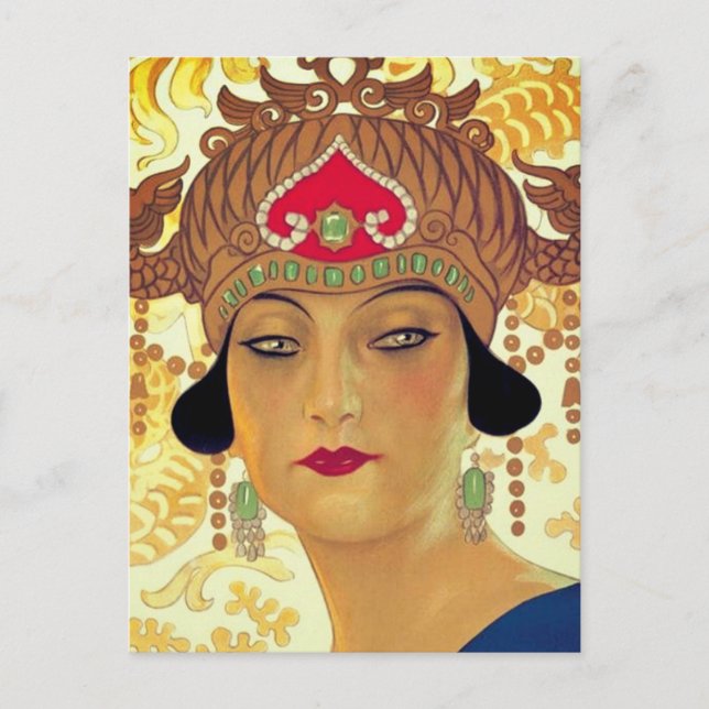 Postal Poster de Turandot (detalle) - Giacomo Puccini (Anverso)