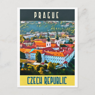 Postal Poster de Turismo de la República Checa