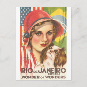 Postal Poster de Turismo de Río de Janeiro