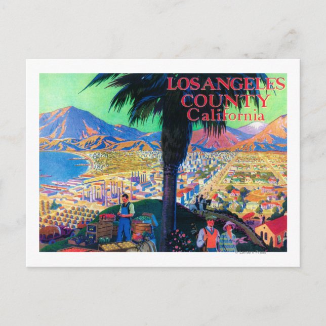 Postal Poster de turismo nº 1 (Anverso)