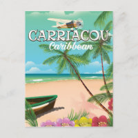 Póster de viaje a Carriacou