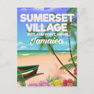 Postal Póster de viaje de Sumerset Village Jamaica
