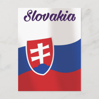 Postal Póster de viaje de vacaciones en Eslovaquia