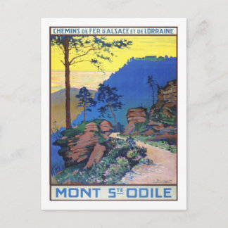 Postal Poster de Viajes de Vintage, Francia