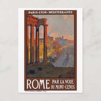 Postal poster de Viajes "Roma"