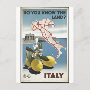 Postal Poster de Viajes Vintage Ad Retro Impresiones