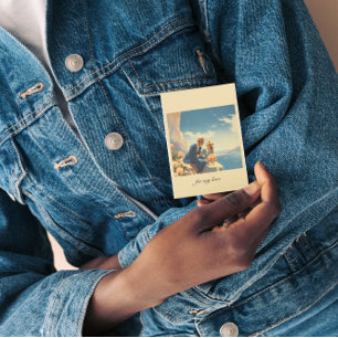 Postal Poster de Viajes Vintage, personalizable de San Va