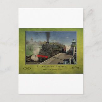 Postal Poster del Viejo Ferrocarril