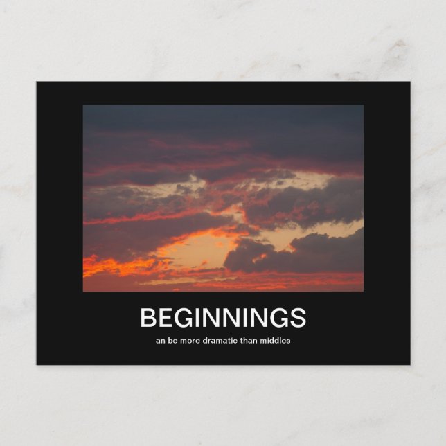 Postal Poster desmotivacional (Anverso)