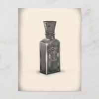 Póster divertido de botella de Aceite de Serpiente