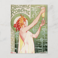 Poster francés "ajenjo Robette " del nouveau del