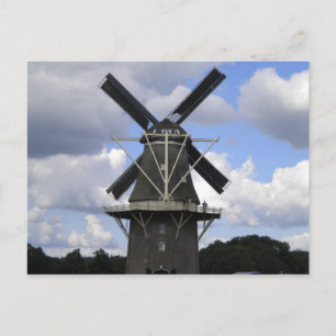 Postal Poster holandés de molinos de viento