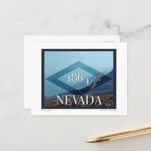 Postal Poster paisajista de Nevada