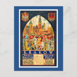 Postal Poster polaco del viaje del vintage