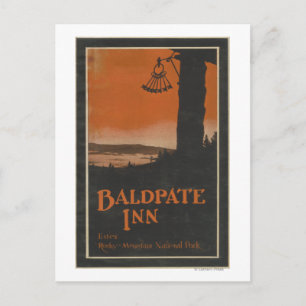 Postal Poster promocional Baldpate Inn # 2