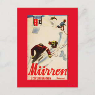 Postal Poster promocional de carreras de Inferno