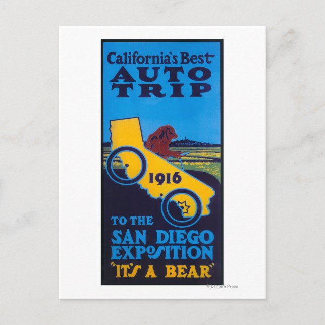 Postal Poster Promocional de Expo (Anverso)