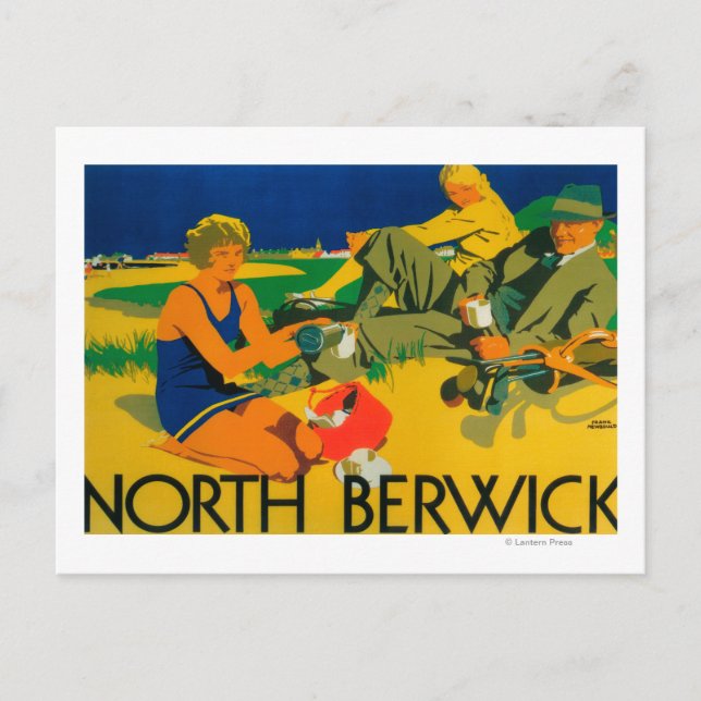 Postal Poster promocional de la Costa de Golf (Anverso)