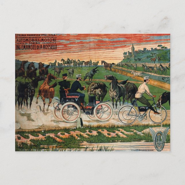 Postal Poster retro (Anverso)